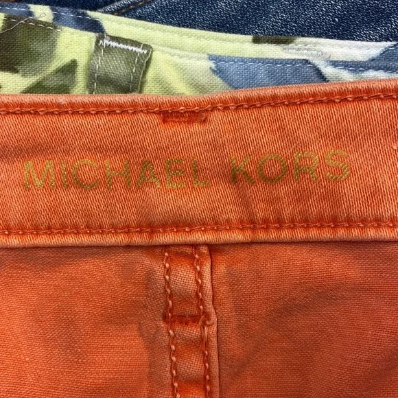 Micheal Kors Cropped Orange jeans size 8 - Picture 11 of 13
